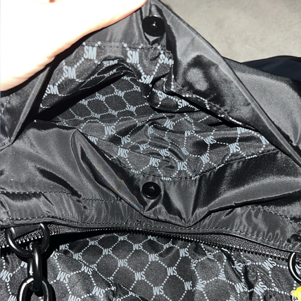Steve Madden Nylon Tote Bag with Chain Straps - Picture 8 of 8